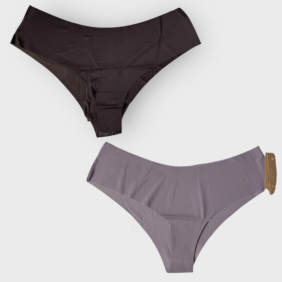SKIMS Underwear Bundle Cheeky Hipster I Medium I Espresso Brown & Mauve Panty